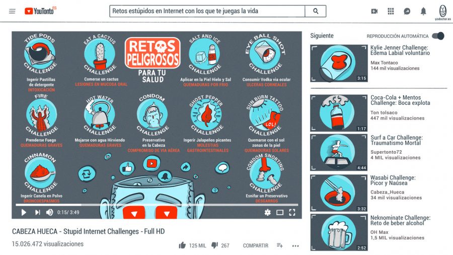 Retos estupidos en internet con los que te juegas la vida